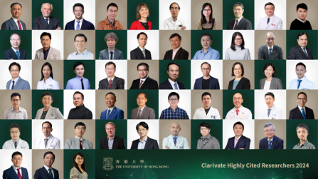 HKU Ranks 10th Globally with Record High 53 Highly Cited Researchers